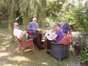 Lunch with Rex Lawson and the Pianola Institute