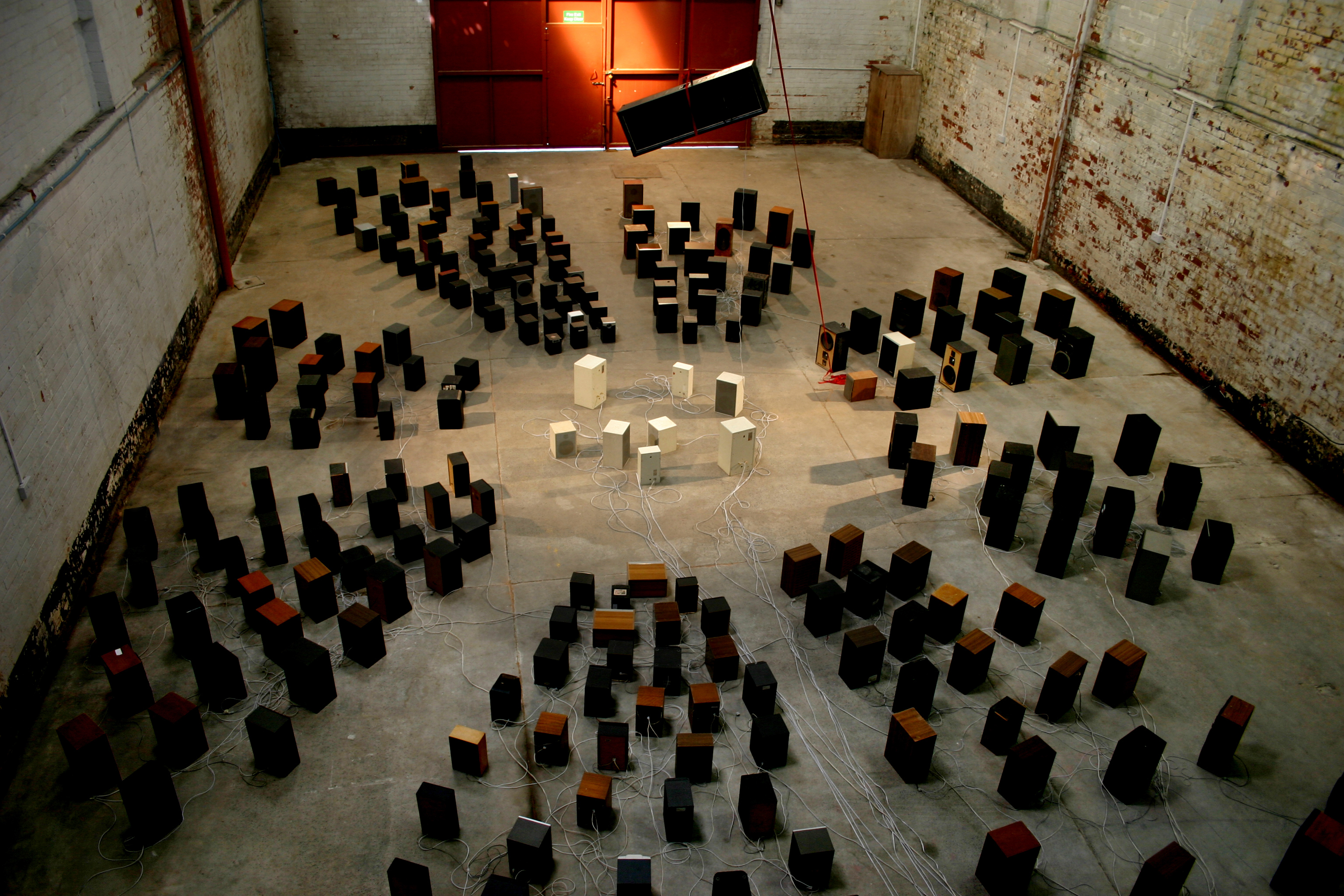 230 Unwanted Speakers installation view