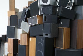 Found speakers